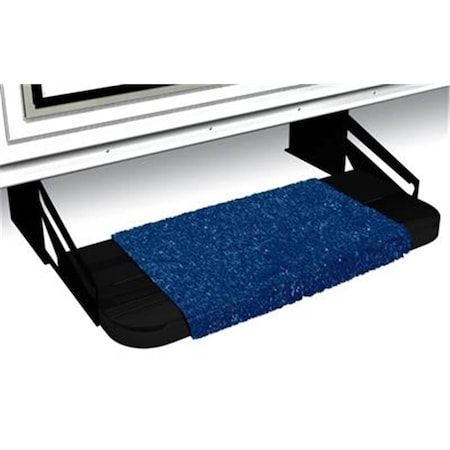 Powerhouse 21041 Wraparound Entry Step Rug - Blue PO650994